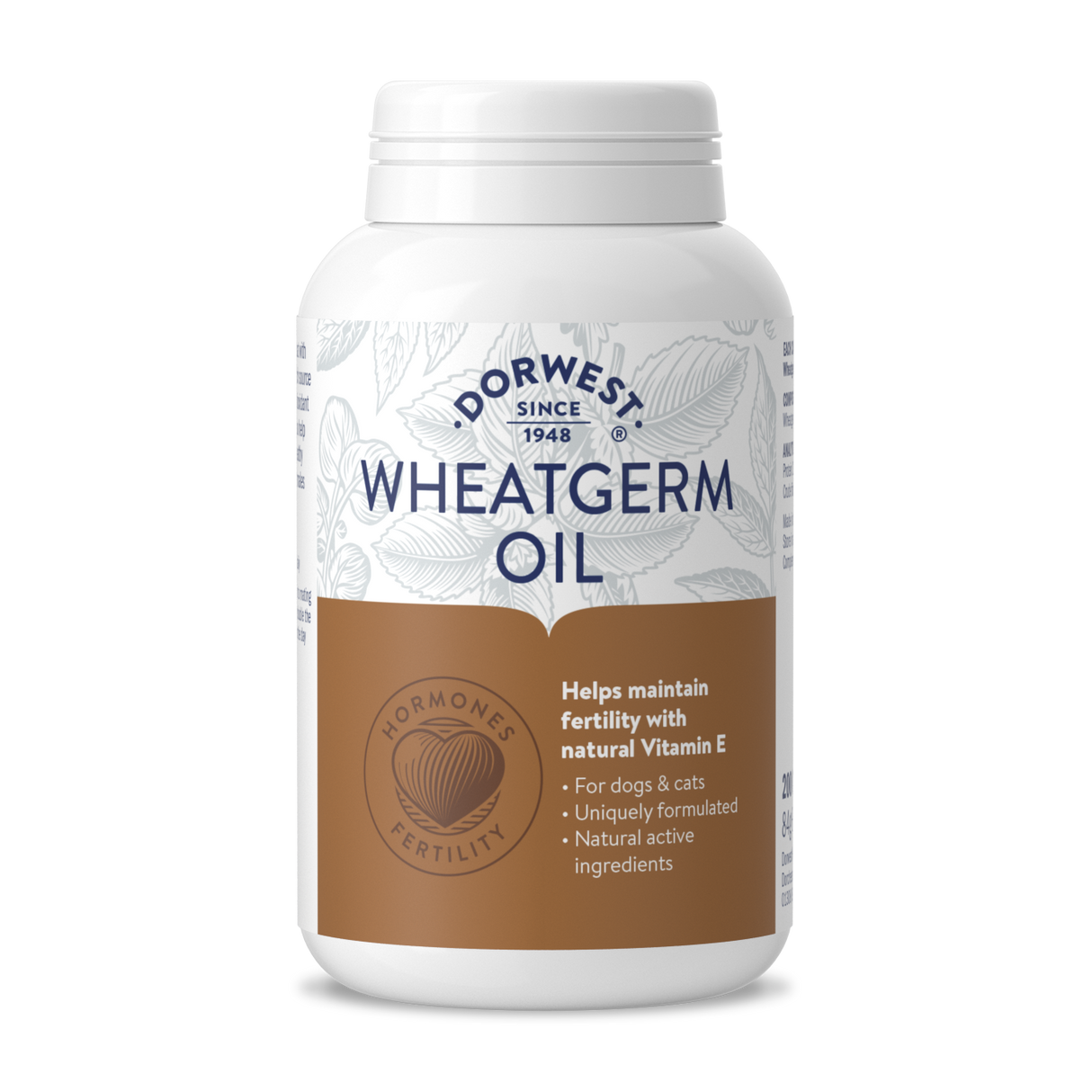 Wheatgerm Oil Capsules For Dogs And Cats