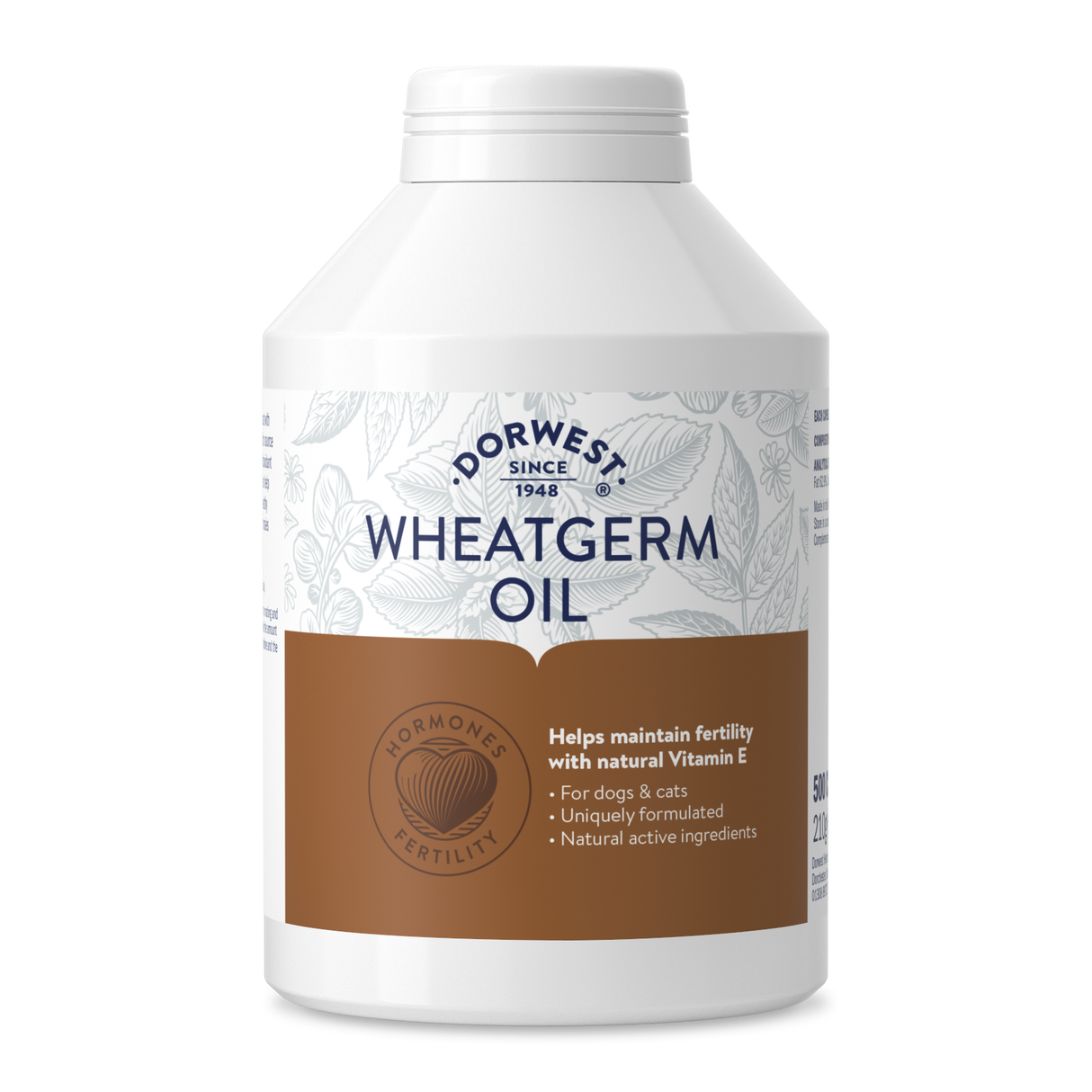 Wheatgerm Oil Capsules For Dogs And Cats